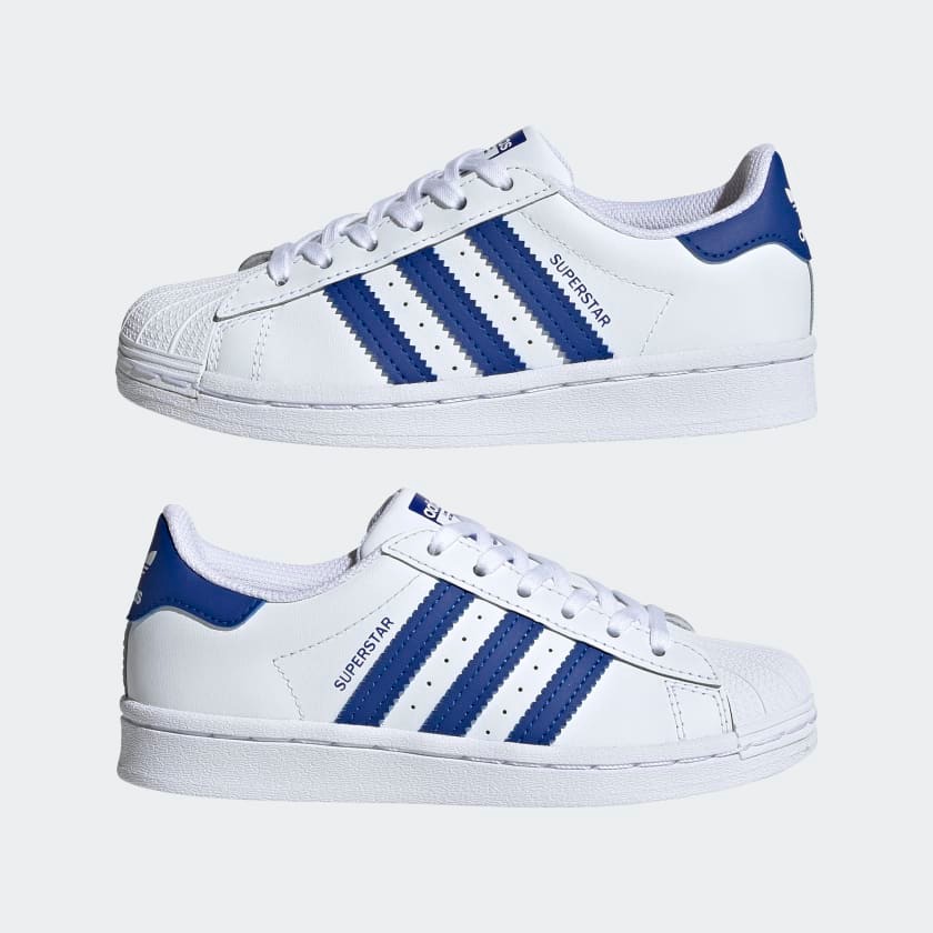 Superstar White/Blue Logo