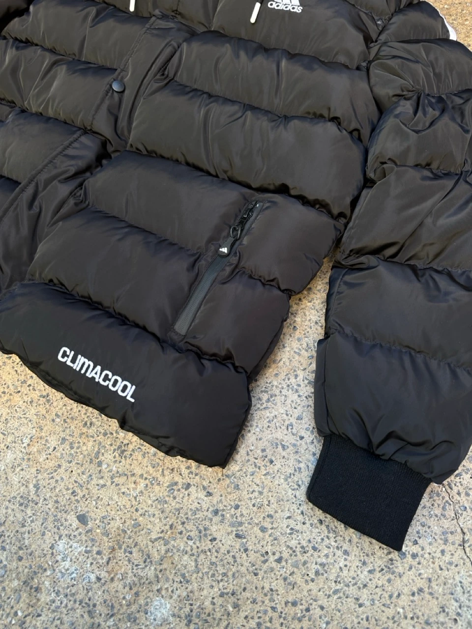 Essentials Climacool Dolgulu Puffer Mont