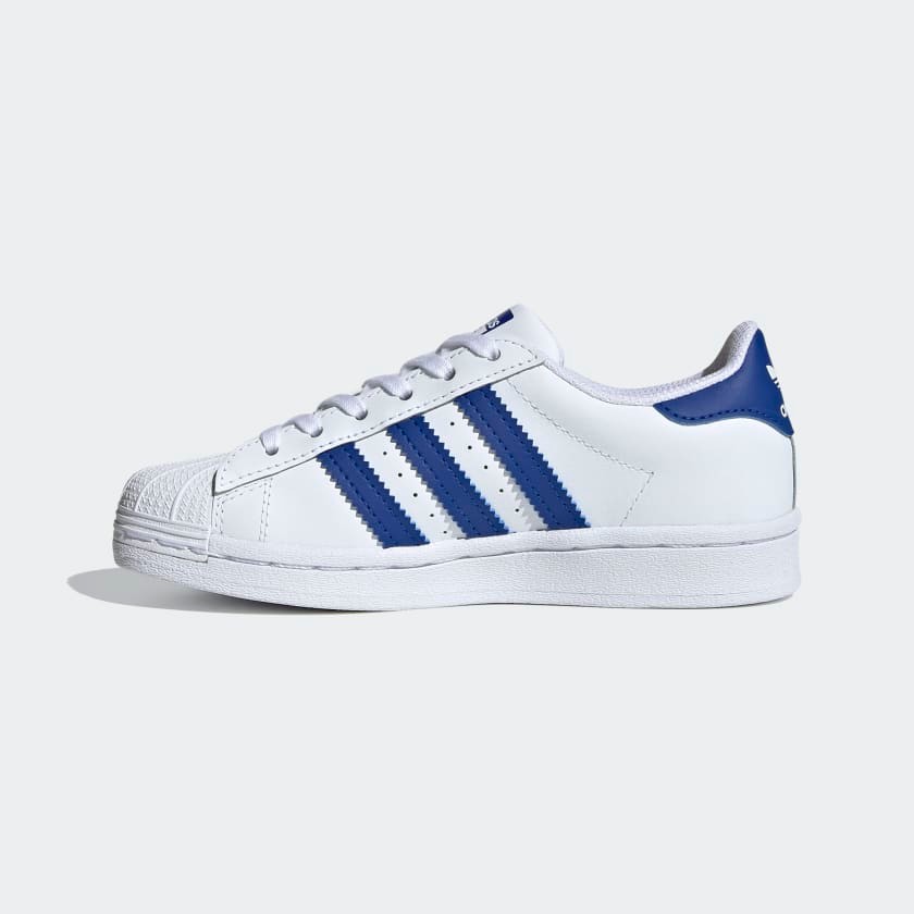 Superstar White/Blue Logo