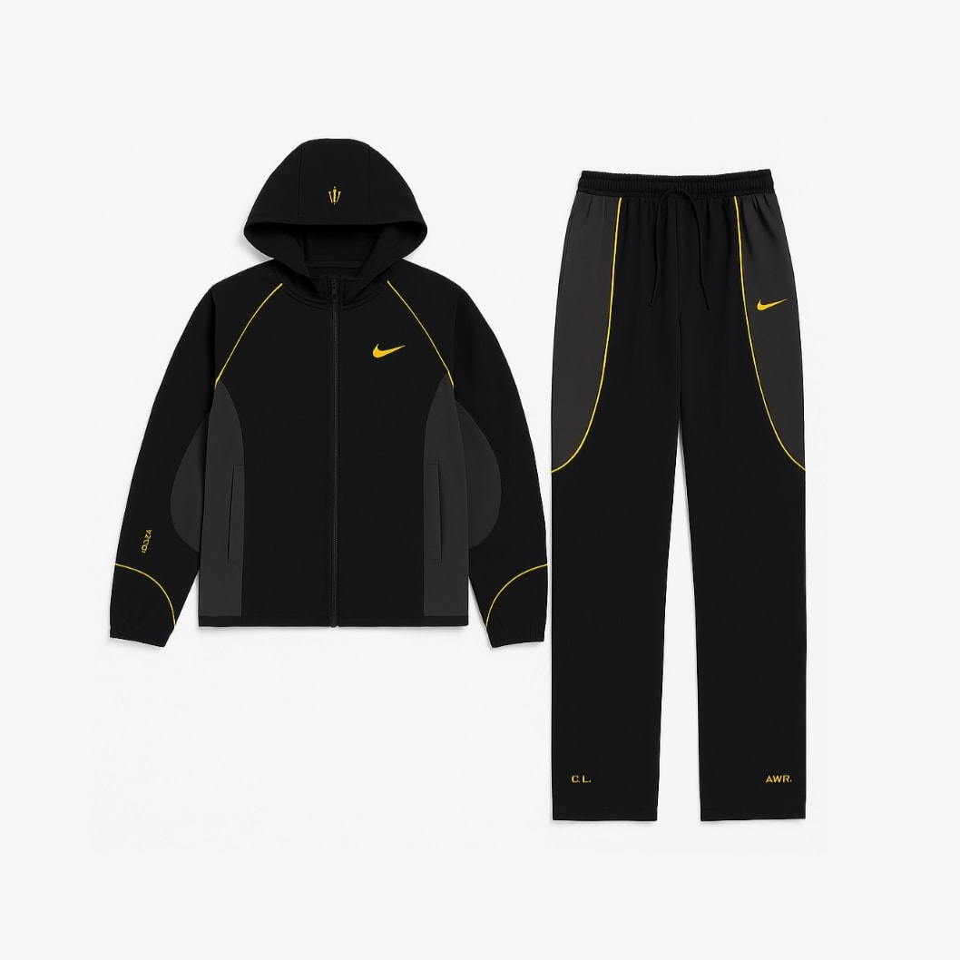 Nocta Woven Yellow Strike Eşofman Takımı