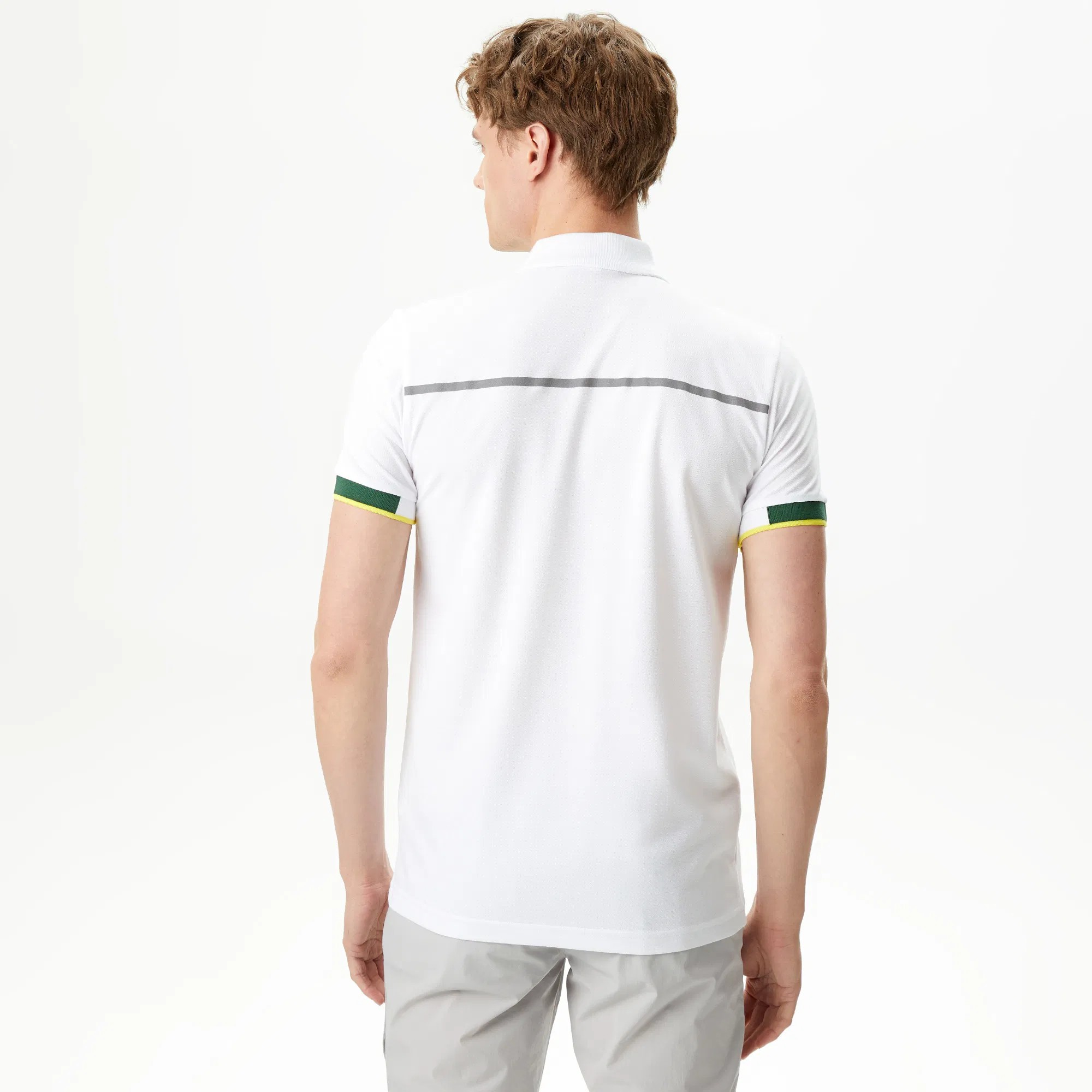 Fermuarlı Polo Yaka T-Shirt