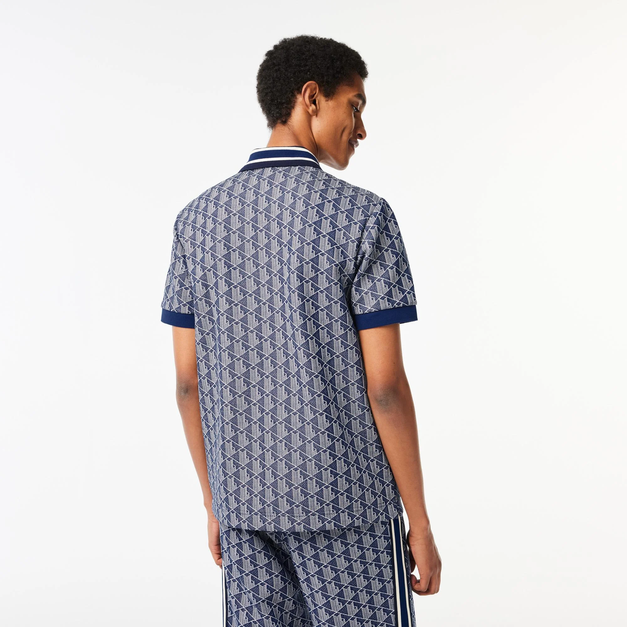 Monogram Classic Fit Polo Yaka T-Shirt