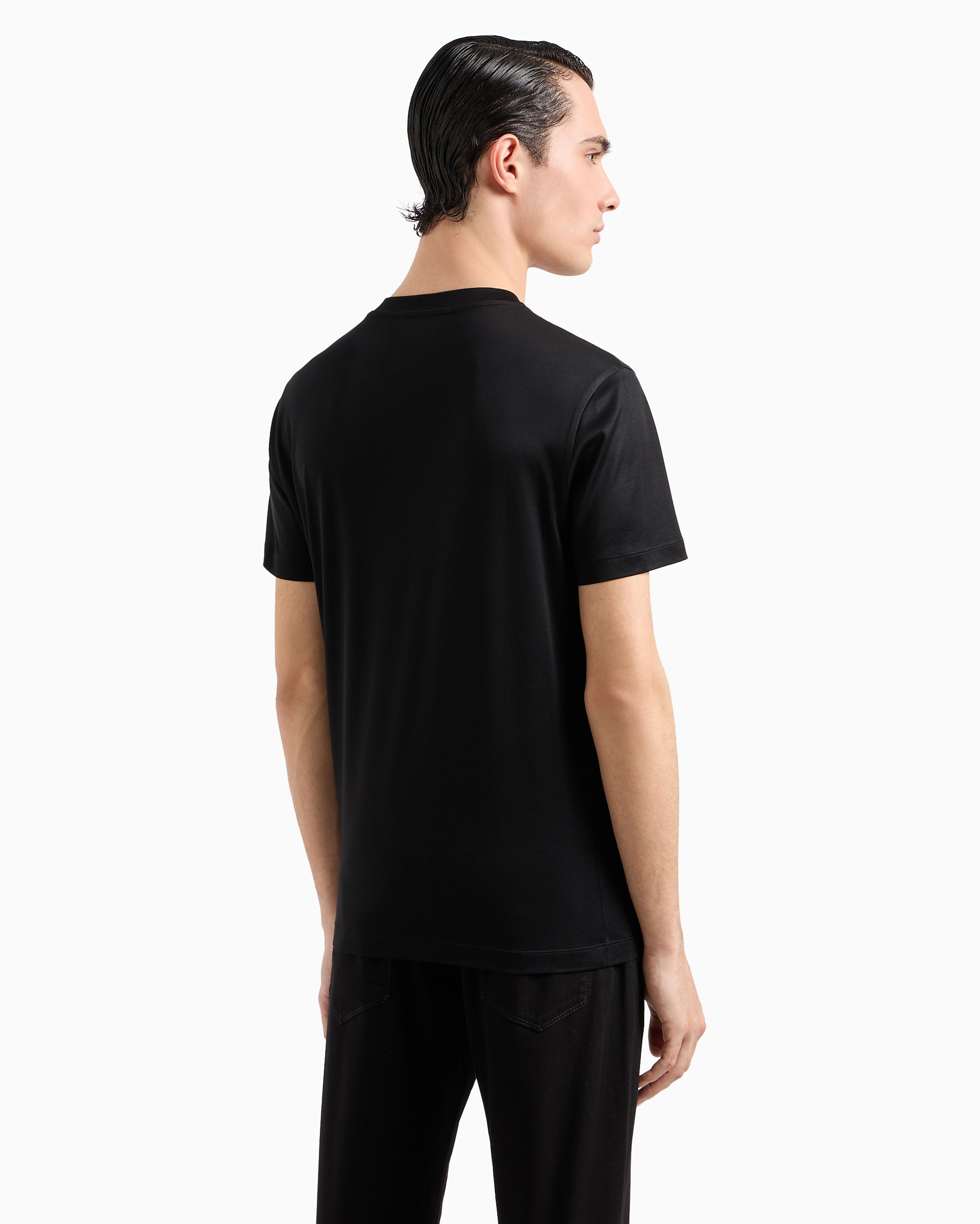 EA Micro Logo Crew Neck T-Shirt