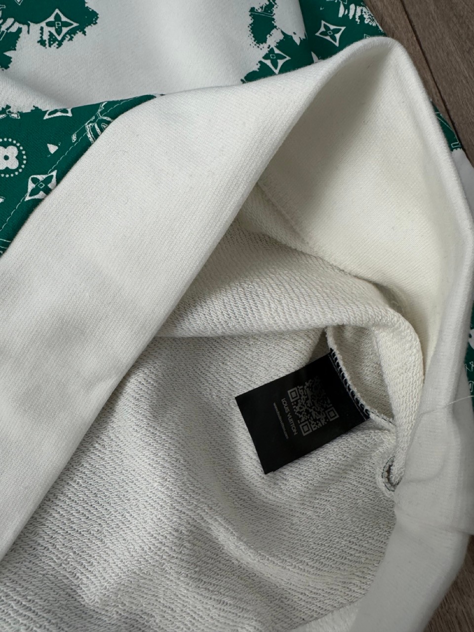 Hologram Sweat Beyaz/Yeşil