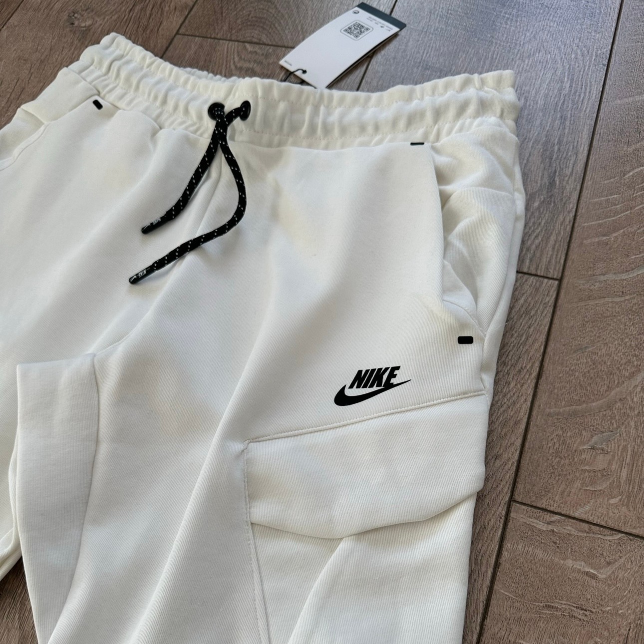 Sportswear Tech Fleece Utility Erkek Beyaz Eşofman Altı