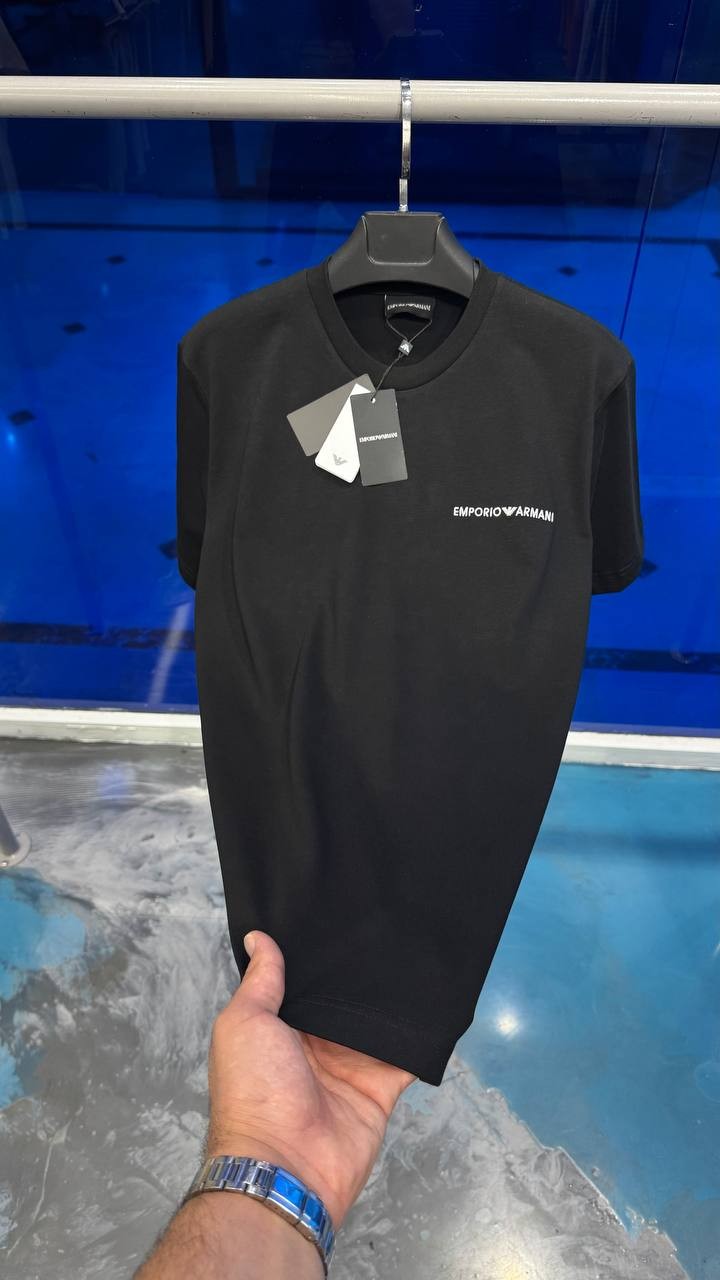 EA Micro Logo Crew Neck T-Shirt
