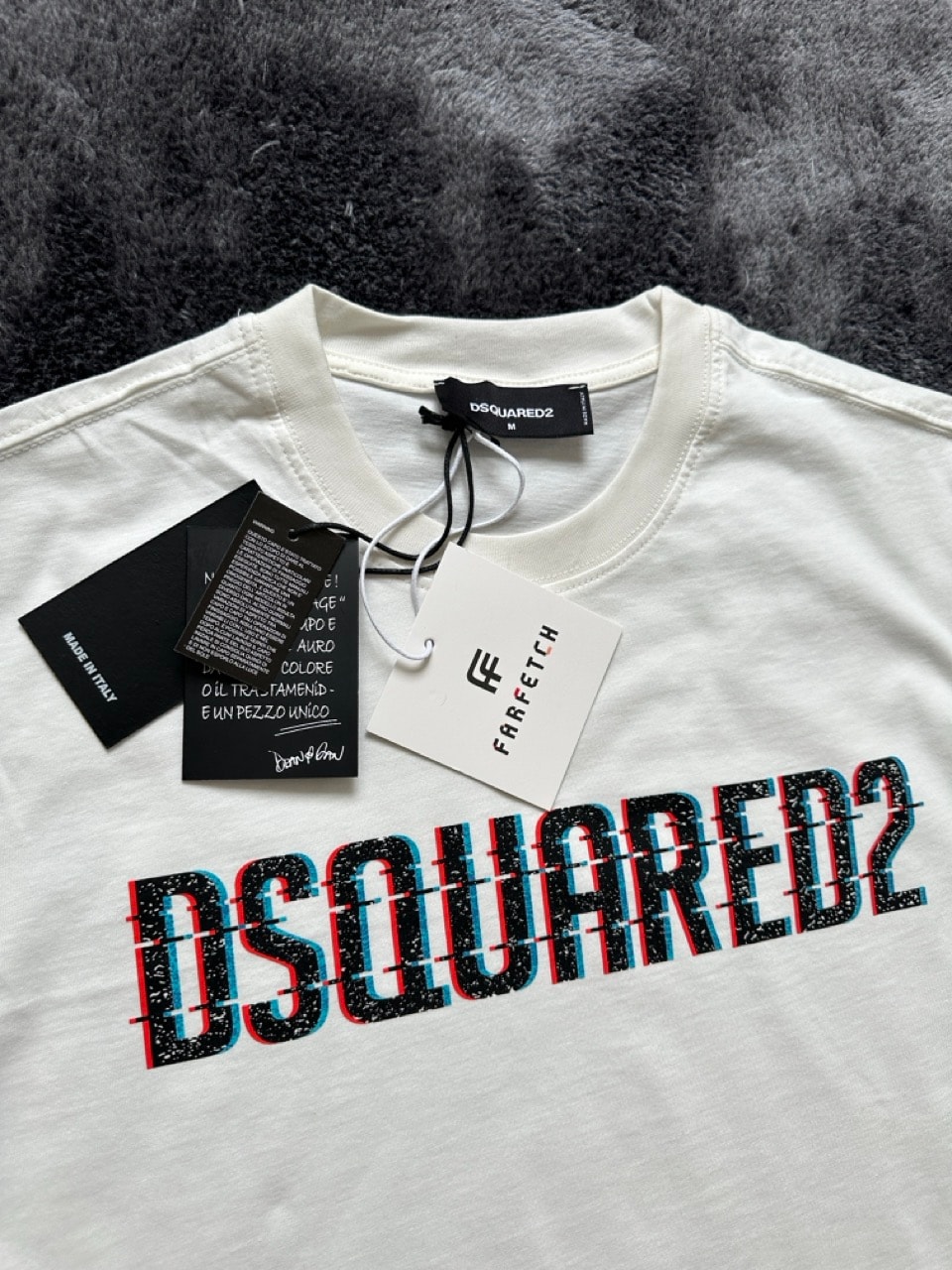 Blurry Logo Classic Fit T-Shirt