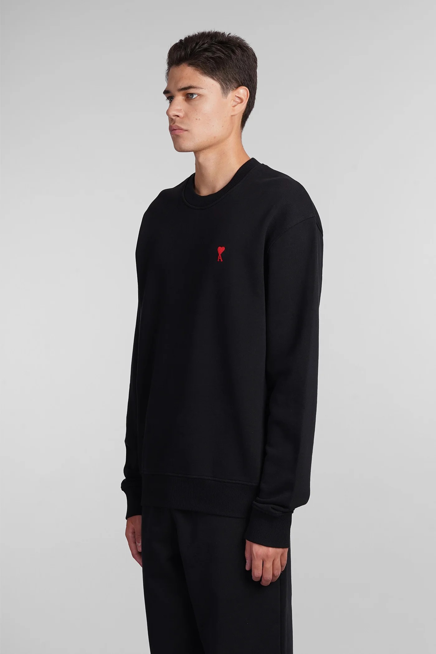 Red Logo Cotton Sweat