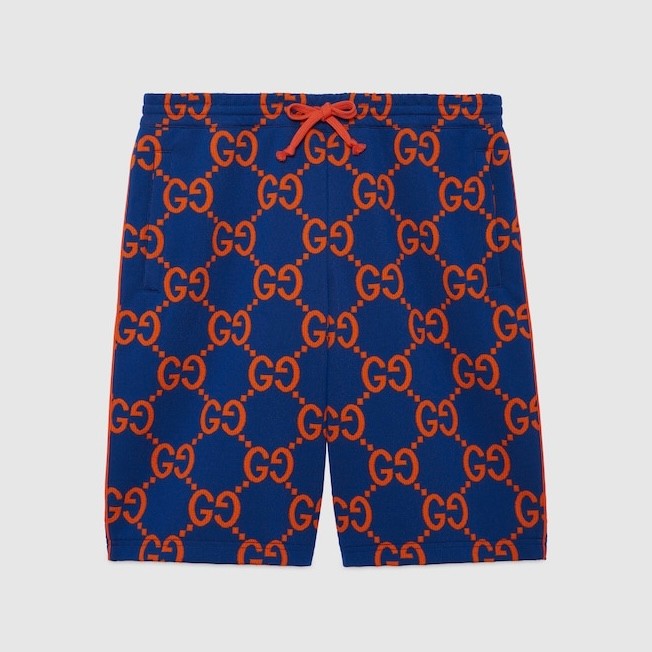 GG Printed Monogram Şort