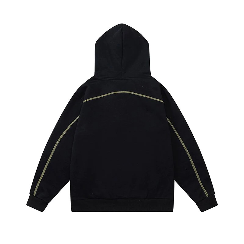 Central Cee Karyokalı Siyah Hoodie