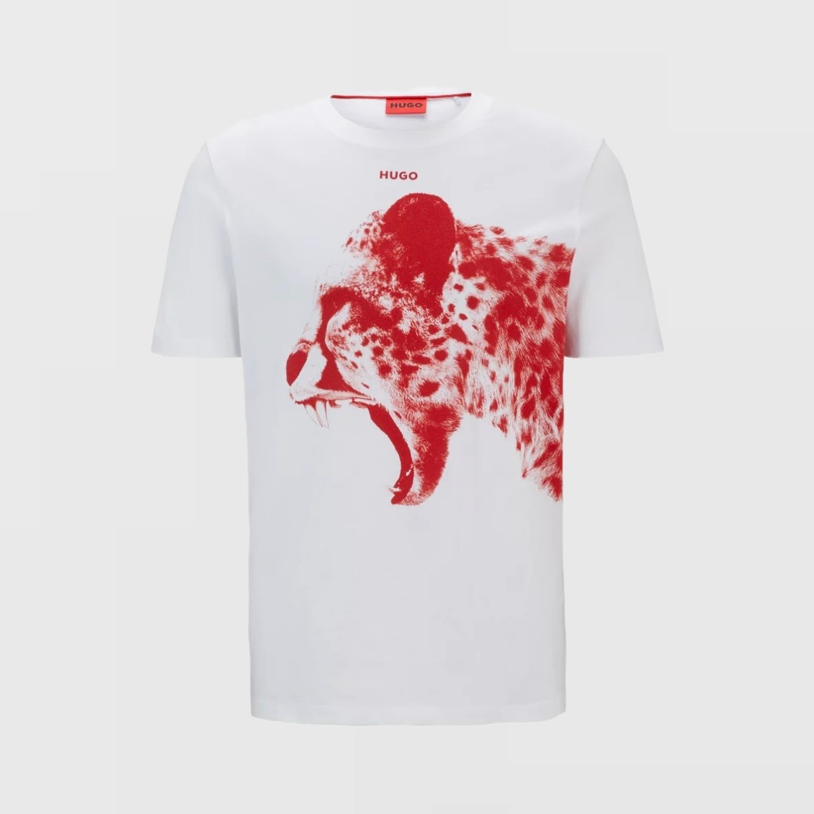 Animal Graphic T-Shirt - Beyaz