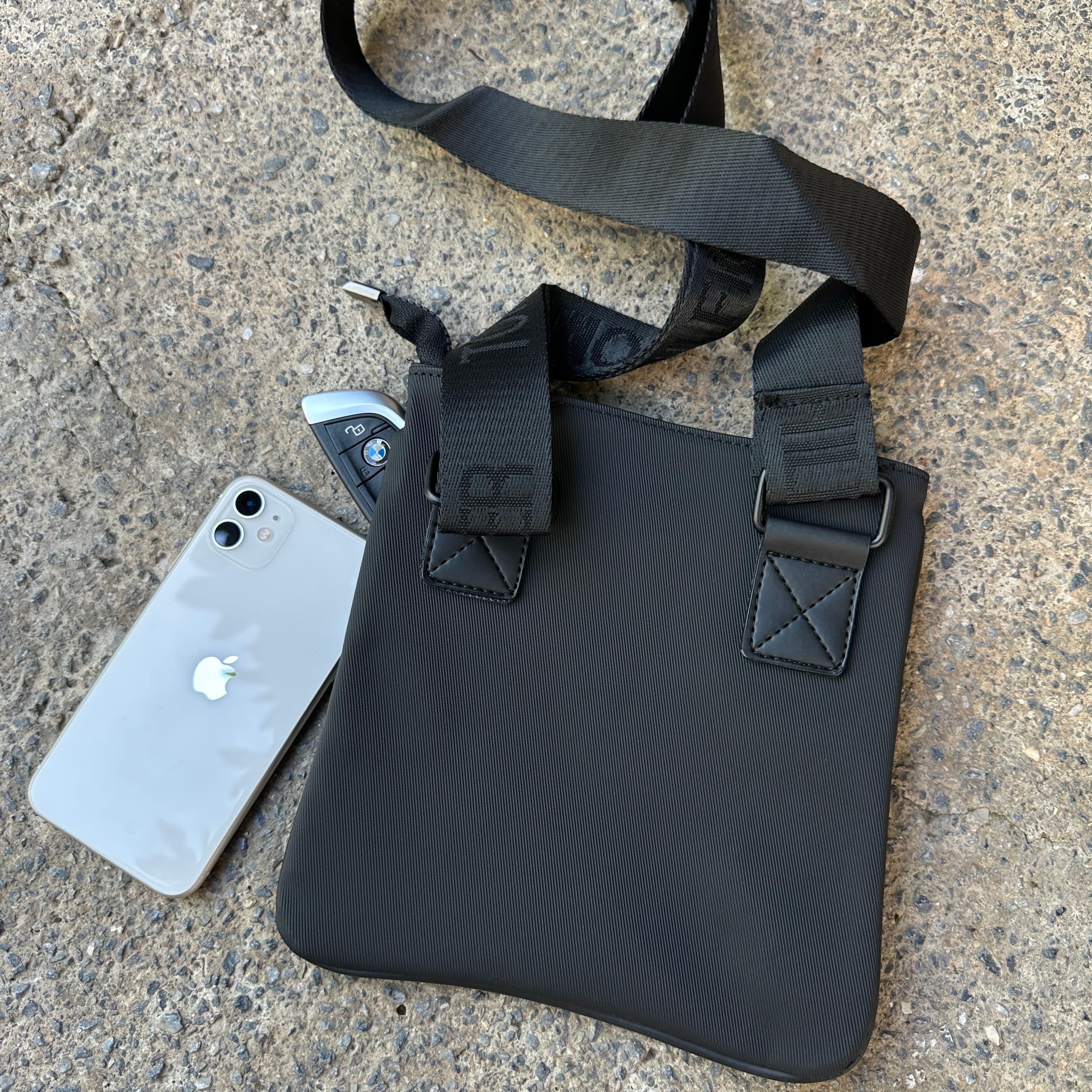 Erkek Essential Pu Mini Çapraz Çanta