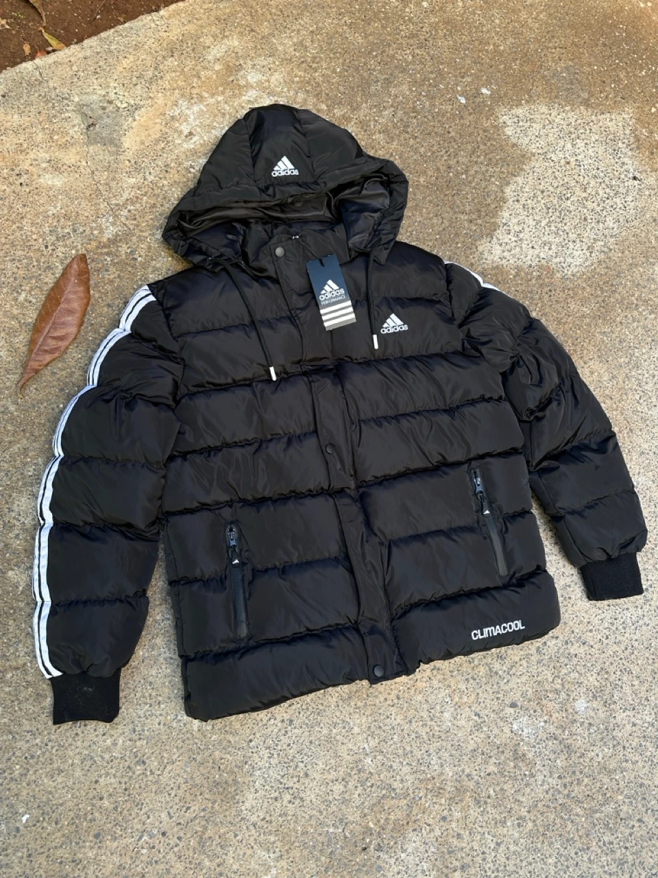 Essentials Climacool Dolgulu Puffer Mont