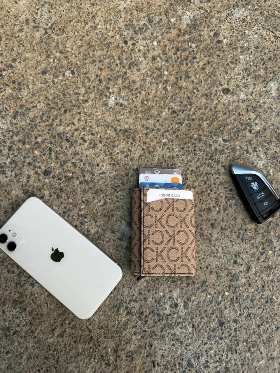 CK Deri Mekanizmalı Cüzdan