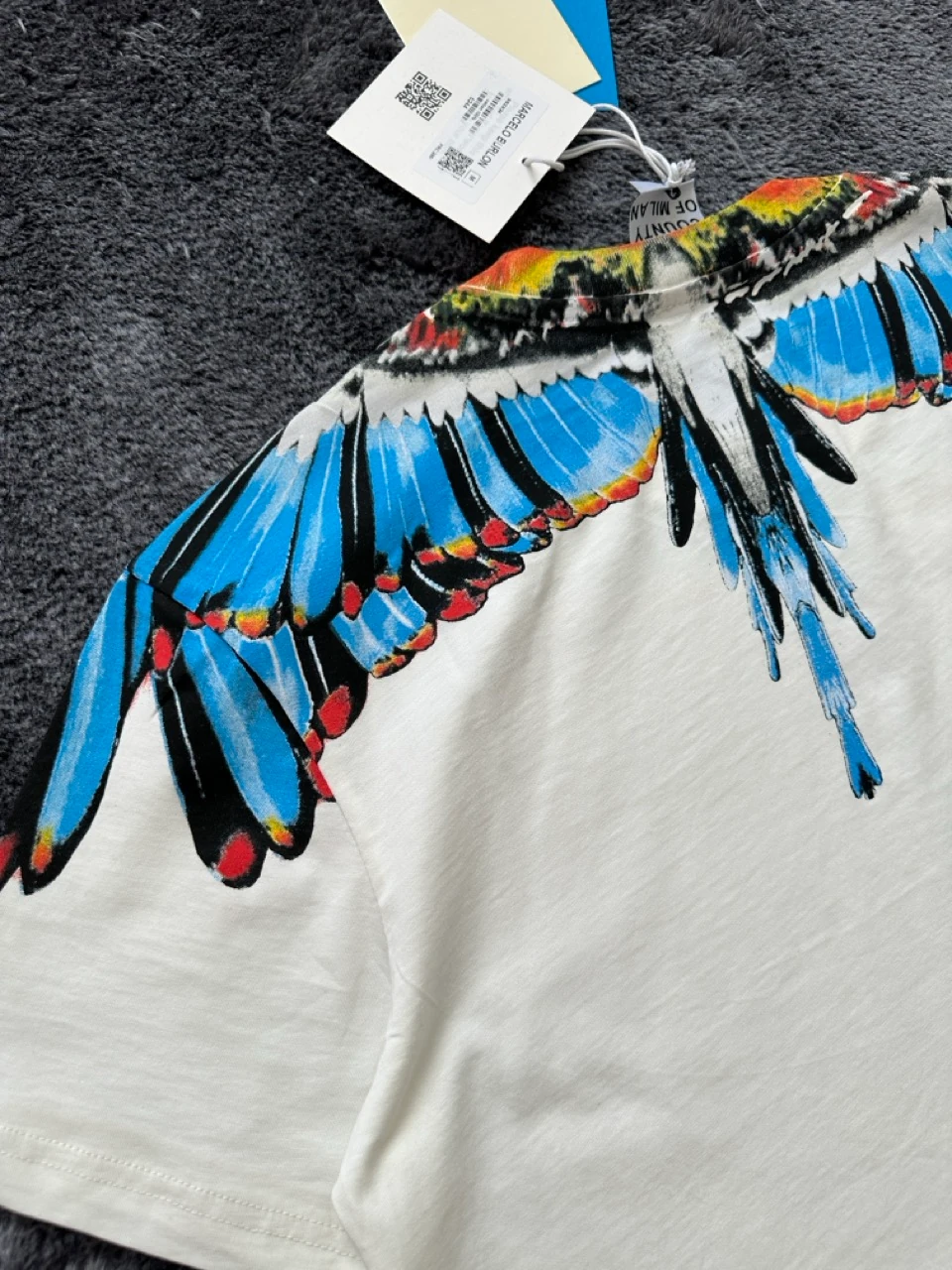 Marcelo Burlon Kanat Desenli T-Shirt Marcelo Burlon