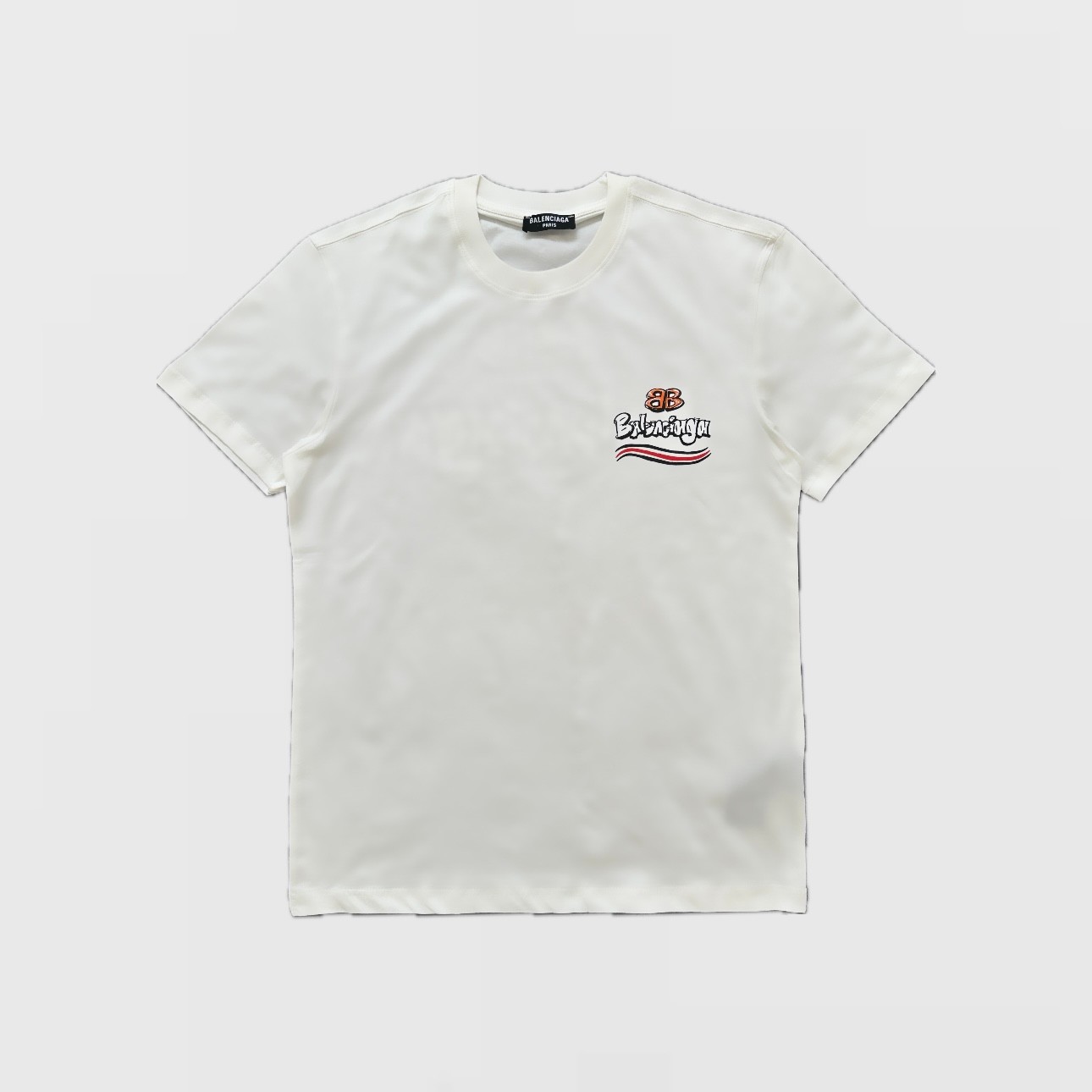 BB Logo Detaylı T-Shirt - Beyaz