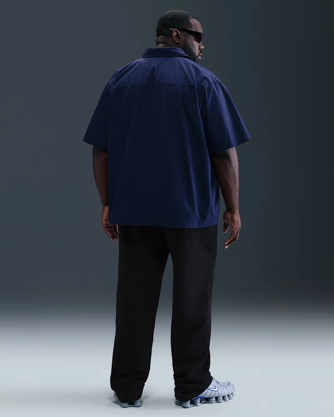 Club Fleece Açık/Bol Paçalı Eşofman Altı