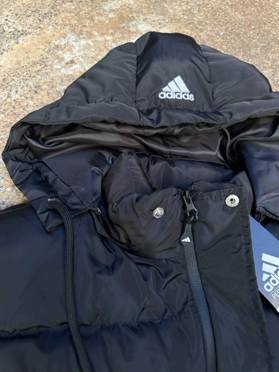 Essentials Climacool Dolgulu Puffer Mont