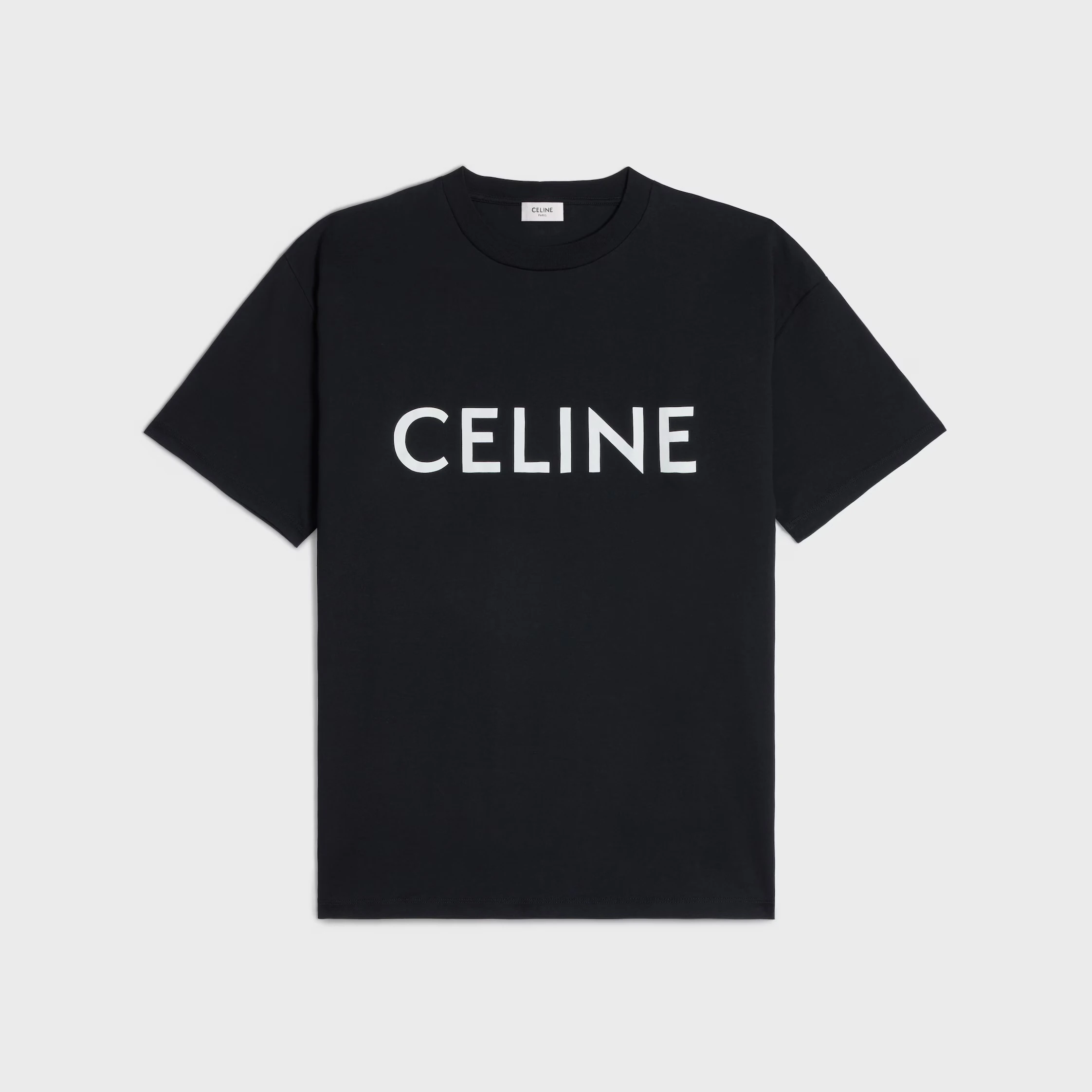 Celine tシャツ Celine Loose Cotton Jersey T-Shirt