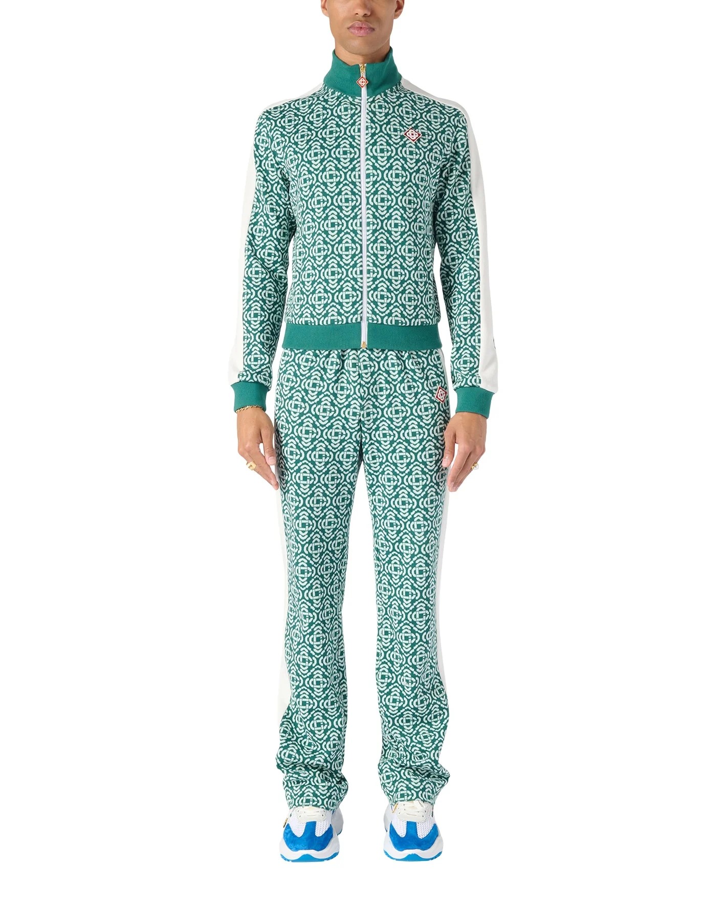 Laurel Panelled Eşofman Takımı - Monogram Blue