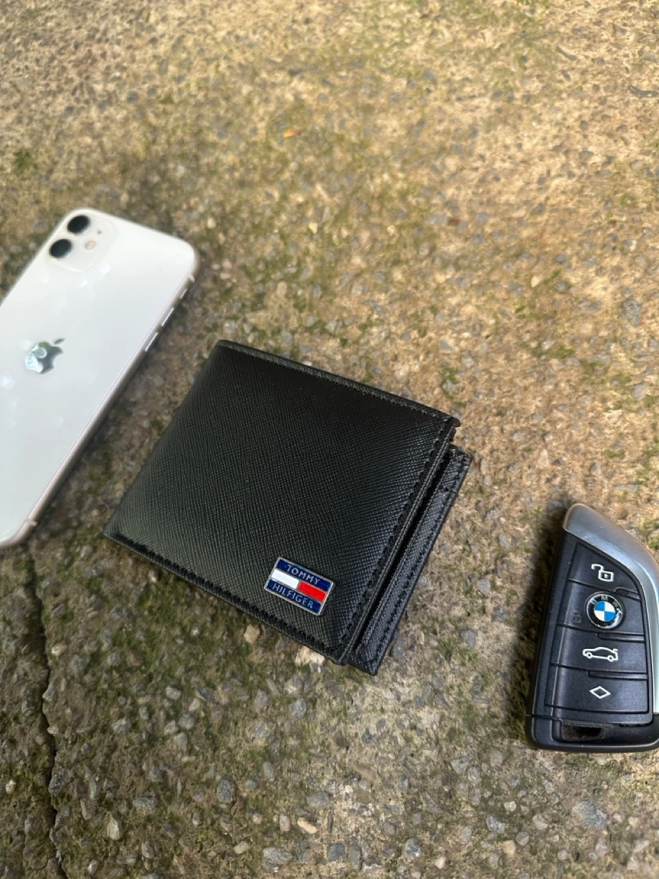 TH Flag Logo Deri Cüzdan