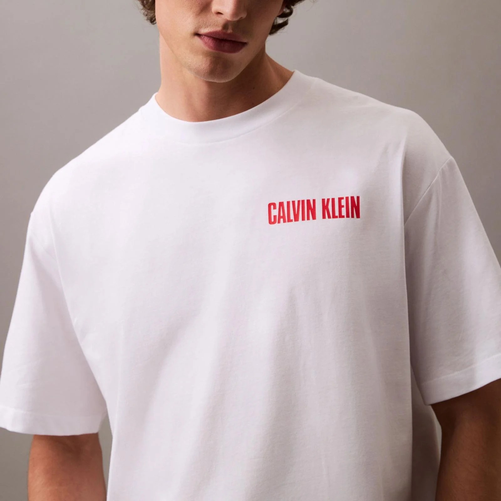 CK Erkek Regular Fit Big Red Bemol Logo