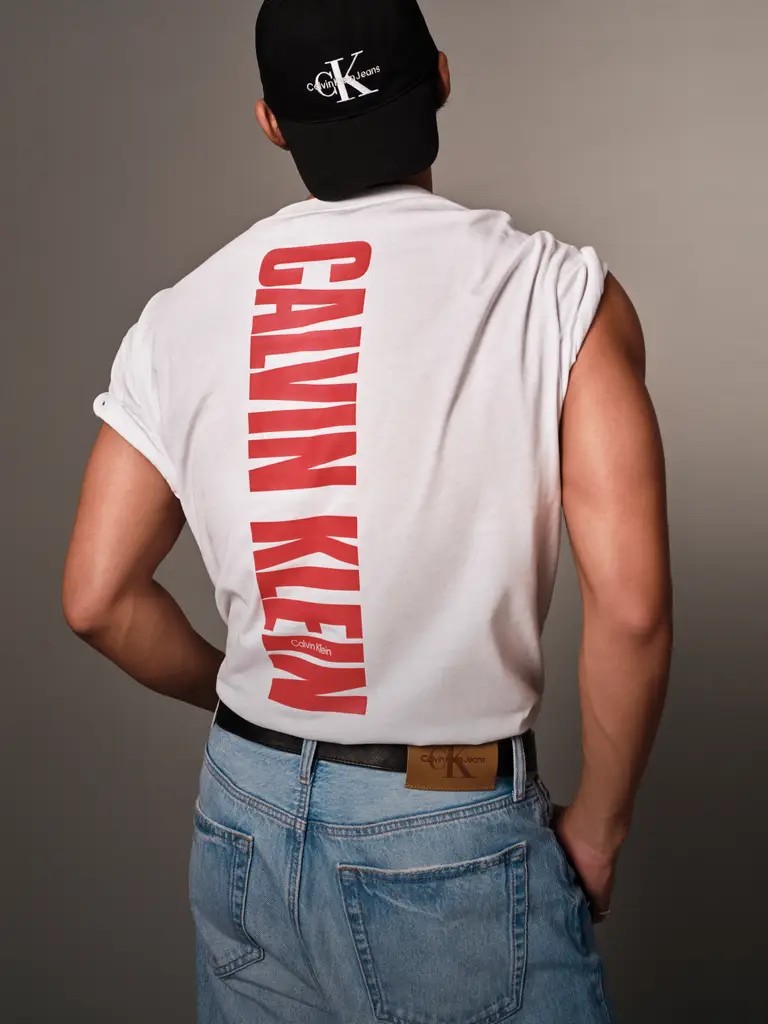 CK Erkek Regular Fit Big Red Bemol Logo