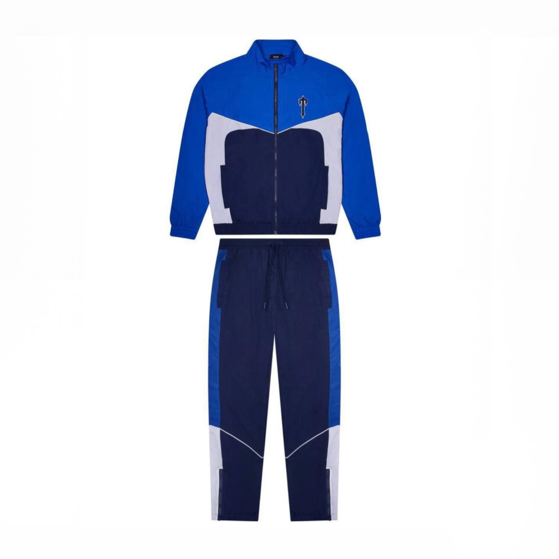 T Panel Shell Reflektör Detaylı Eşofman Takımı - Corto Azure Blue