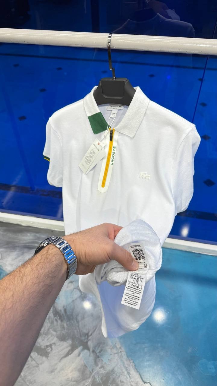 Fermuarlı Polo Yaka T-Shirt