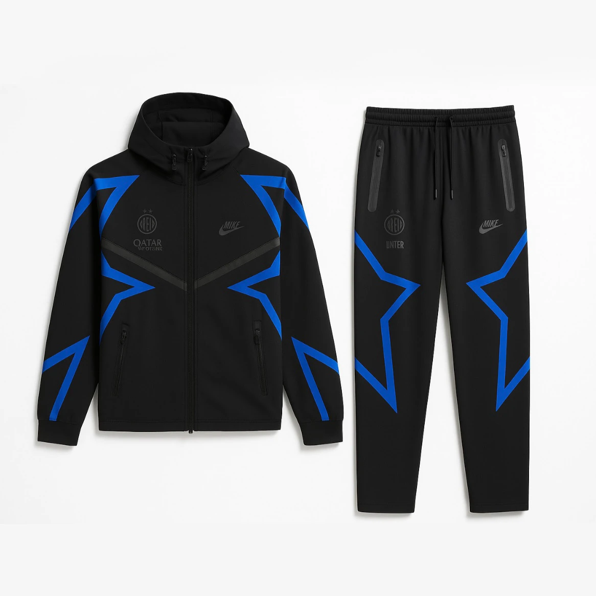 NIKE インテル　パーカー　US Ｌサイズ 未開封品 Inter Nike x One Block Down Woven Eşofman Takımı