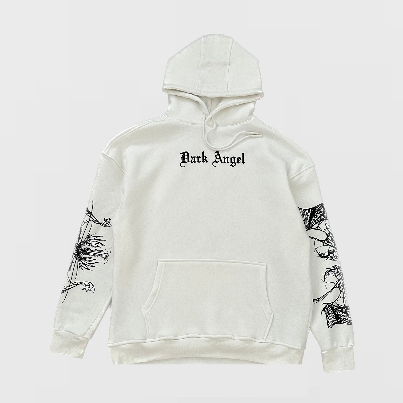 Dark Angel Beyaz Hoodie