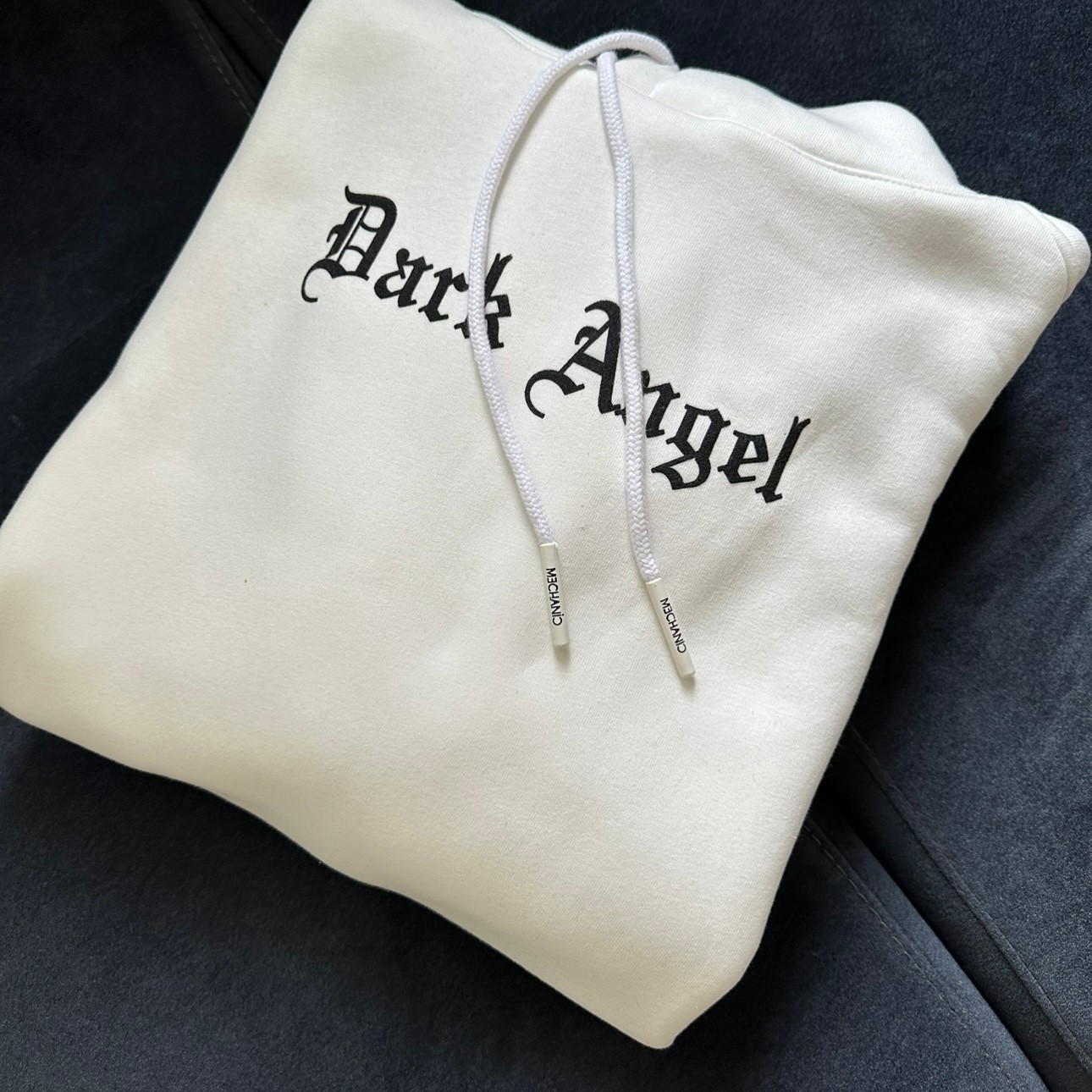 Dark Angel Beyaz Hoodie