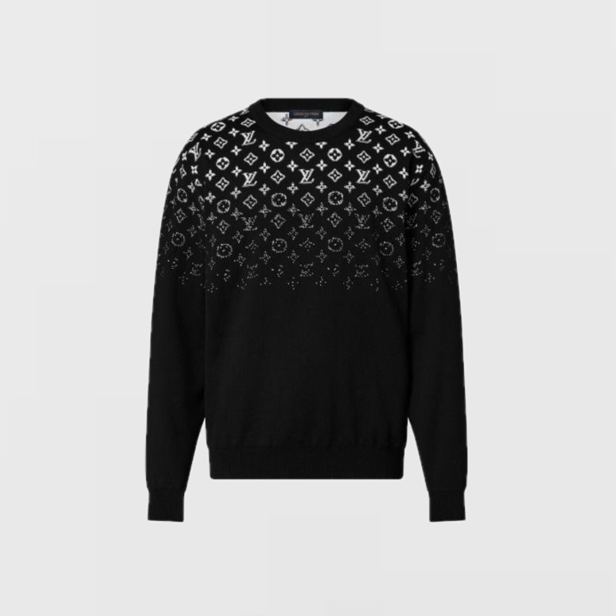 Gradient Cotton Crewneck