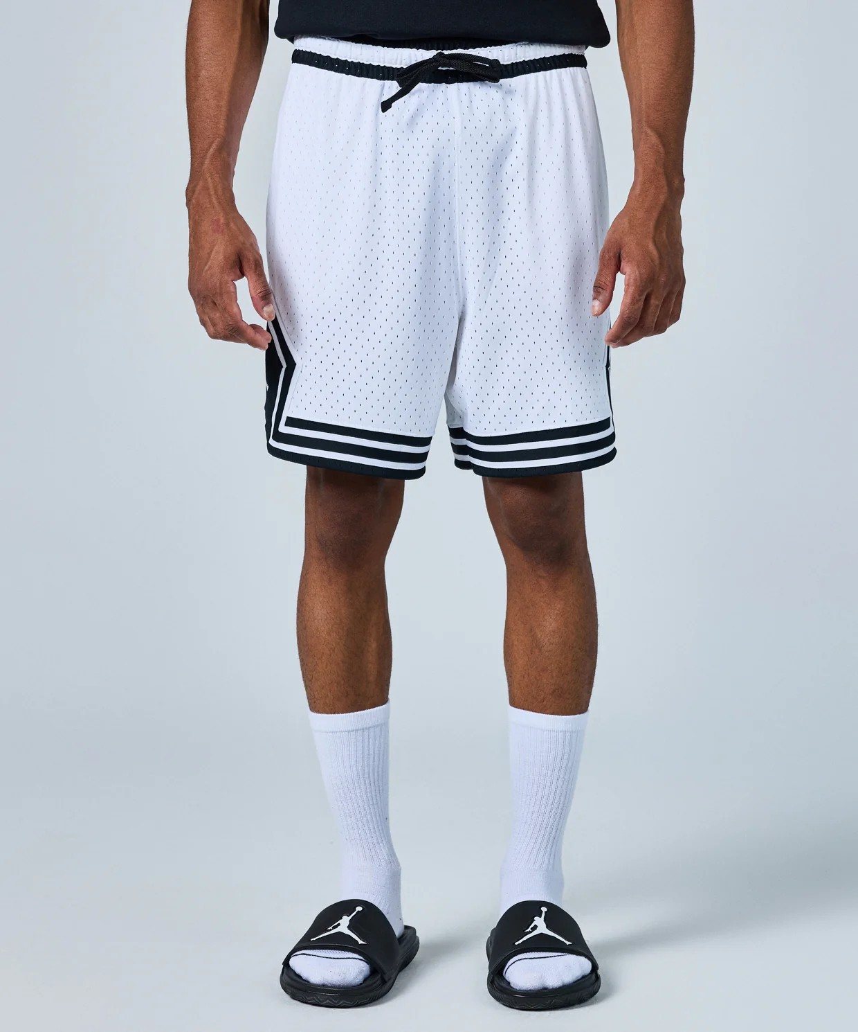 Jordan Sport Dri-Fit Diamond Erkek Basketbol Şort - Krem