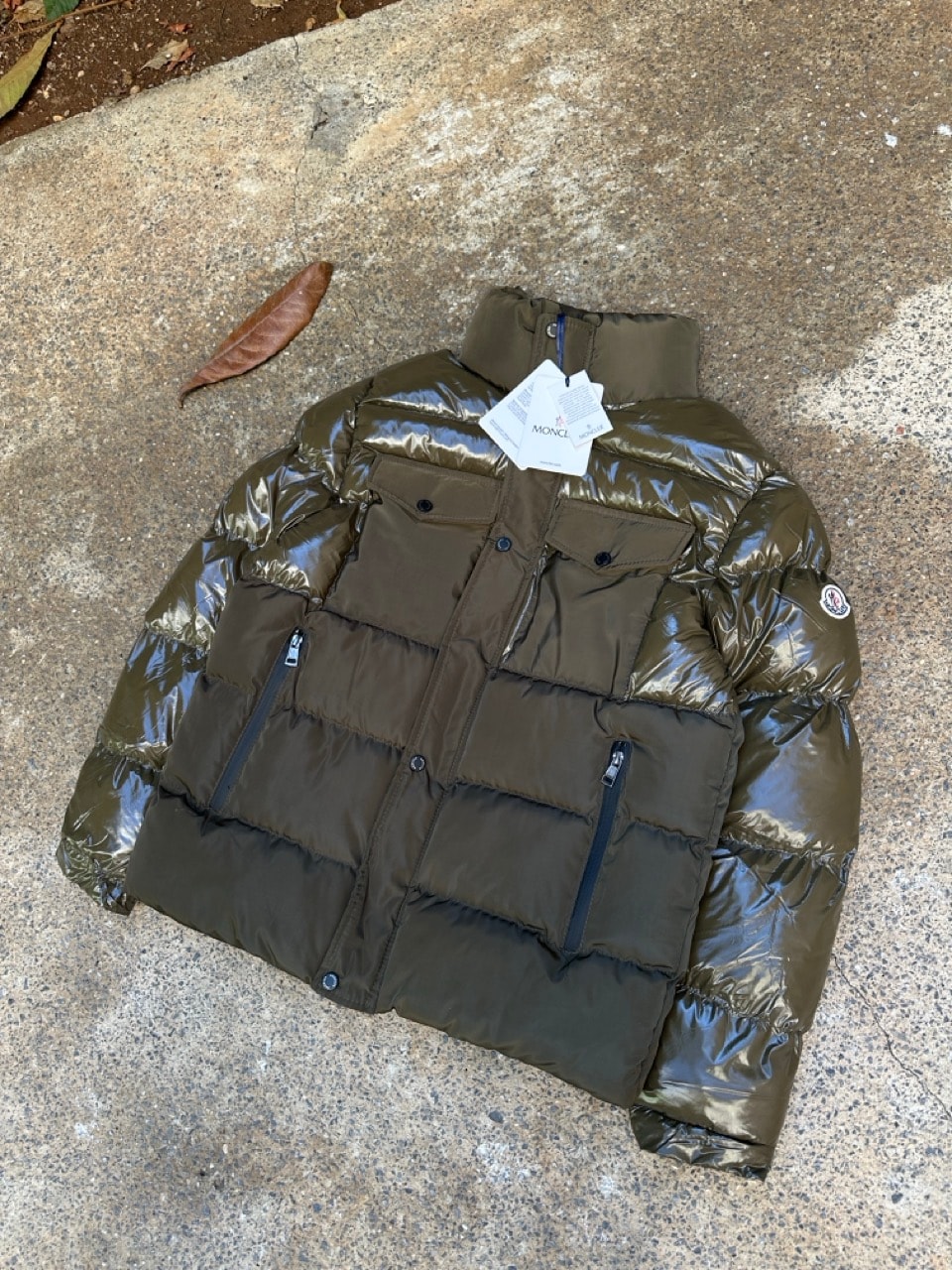 Haki Çift Parçalı Mont