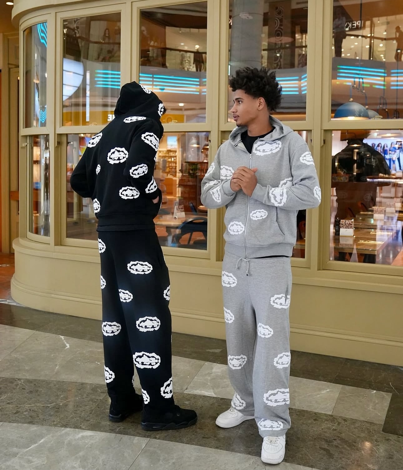 Denim Tears x Corteiz Cotton Wreath Eşofman Takımı 