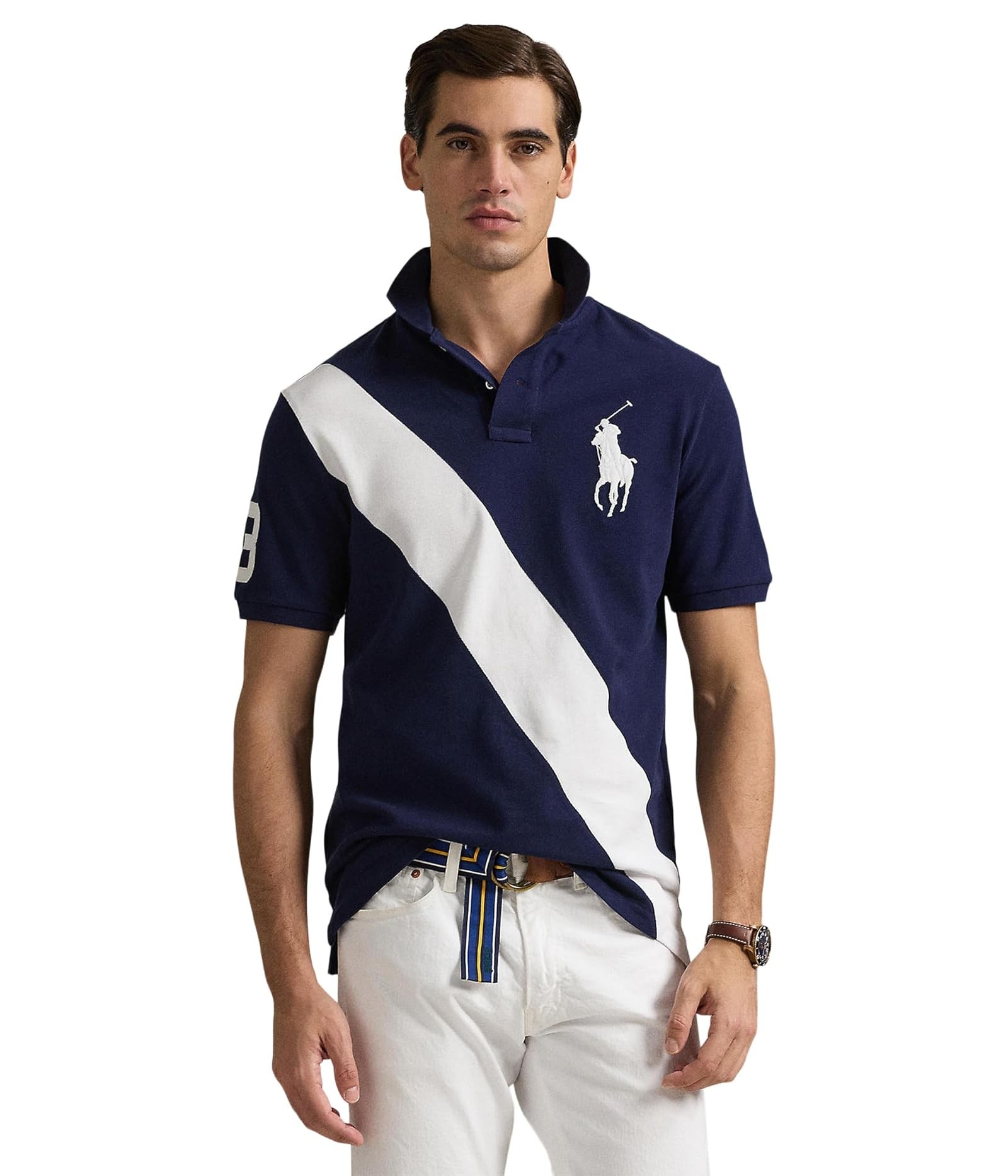 Big Pony Mesh Polo Yaka T-Shirt