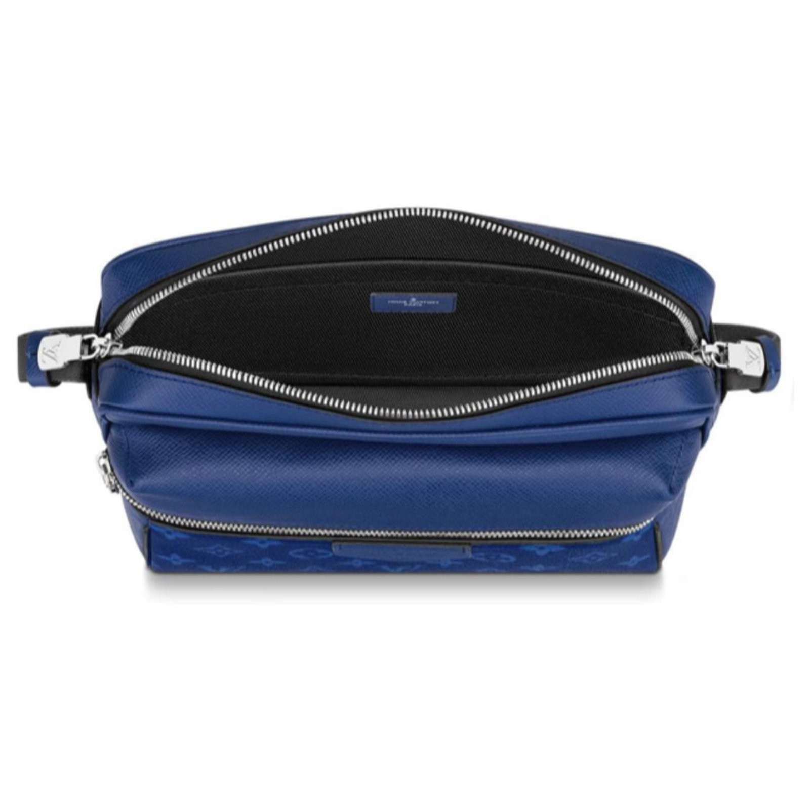 Taiga Monogram Outdoor Messenger Cobalt Çanta