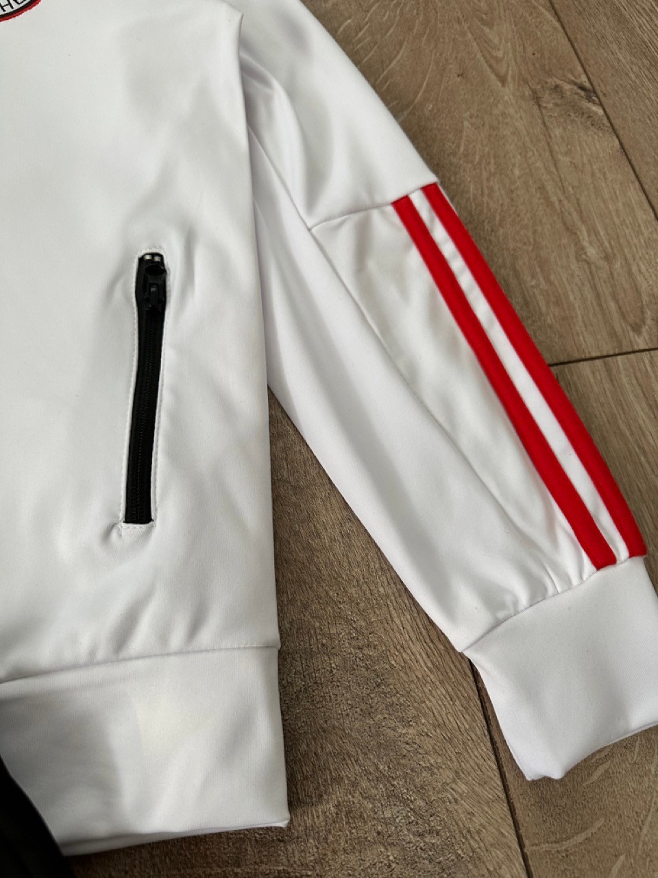 Bayern Münih Training Eşofman Takımı White/Black/Red