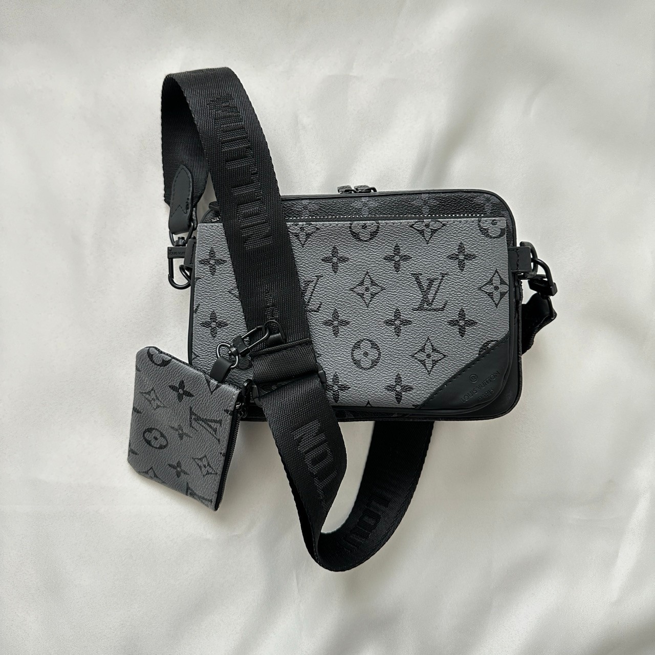 Trio Messenger Monogram Çanta