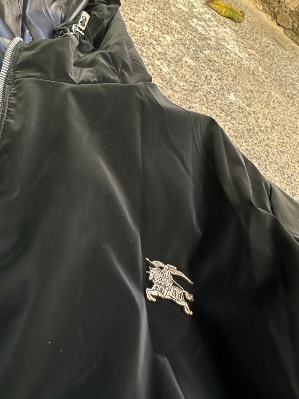 With Logo on the Sleeve Ceket