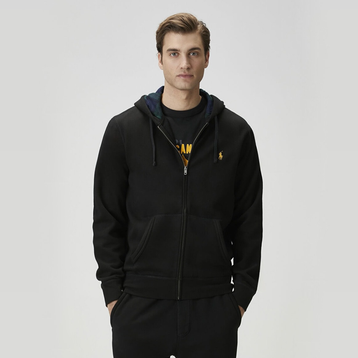 Kapüşonlu Sweatshirt Ceket