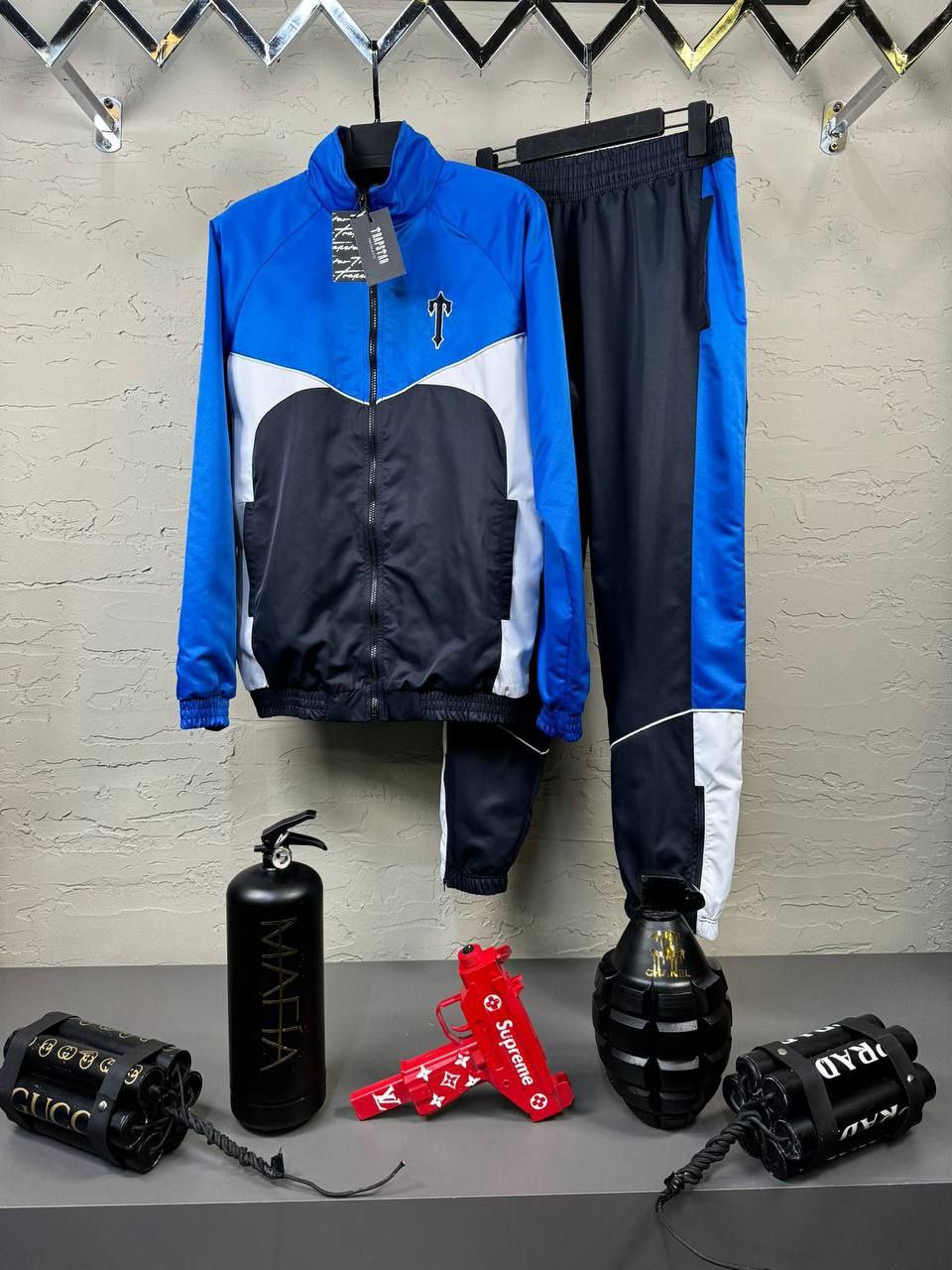 T Panel Shell Reflektör Detaylı Eşofman Takımı