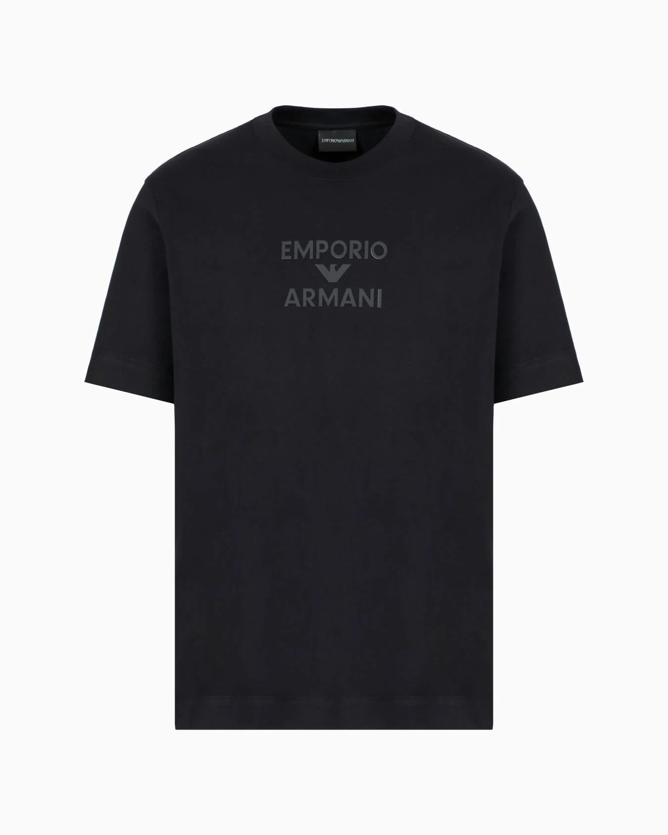 EA Normal Kesim Yuvarlak Yakalı Siyah T-Shirt