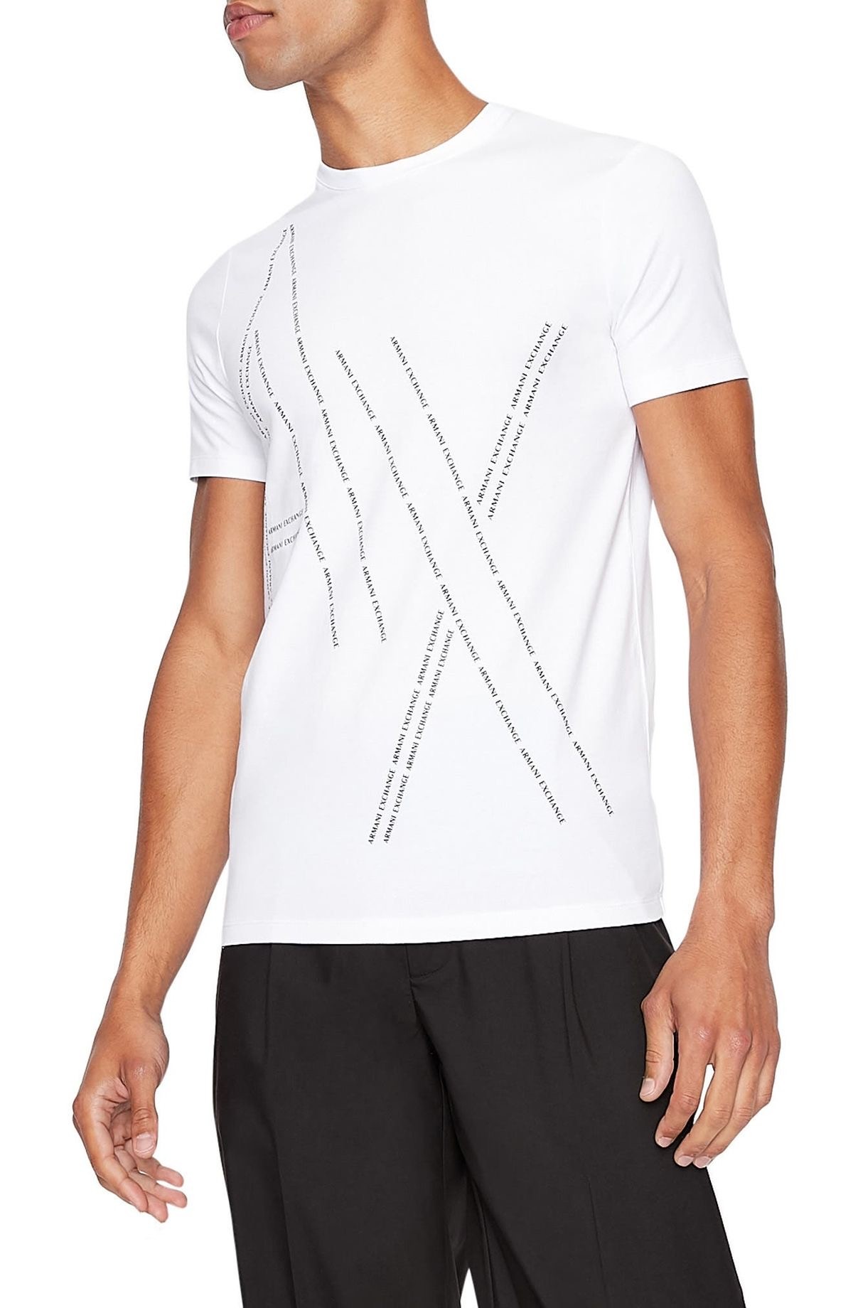 Big AX Logo Cotton T-Shirt