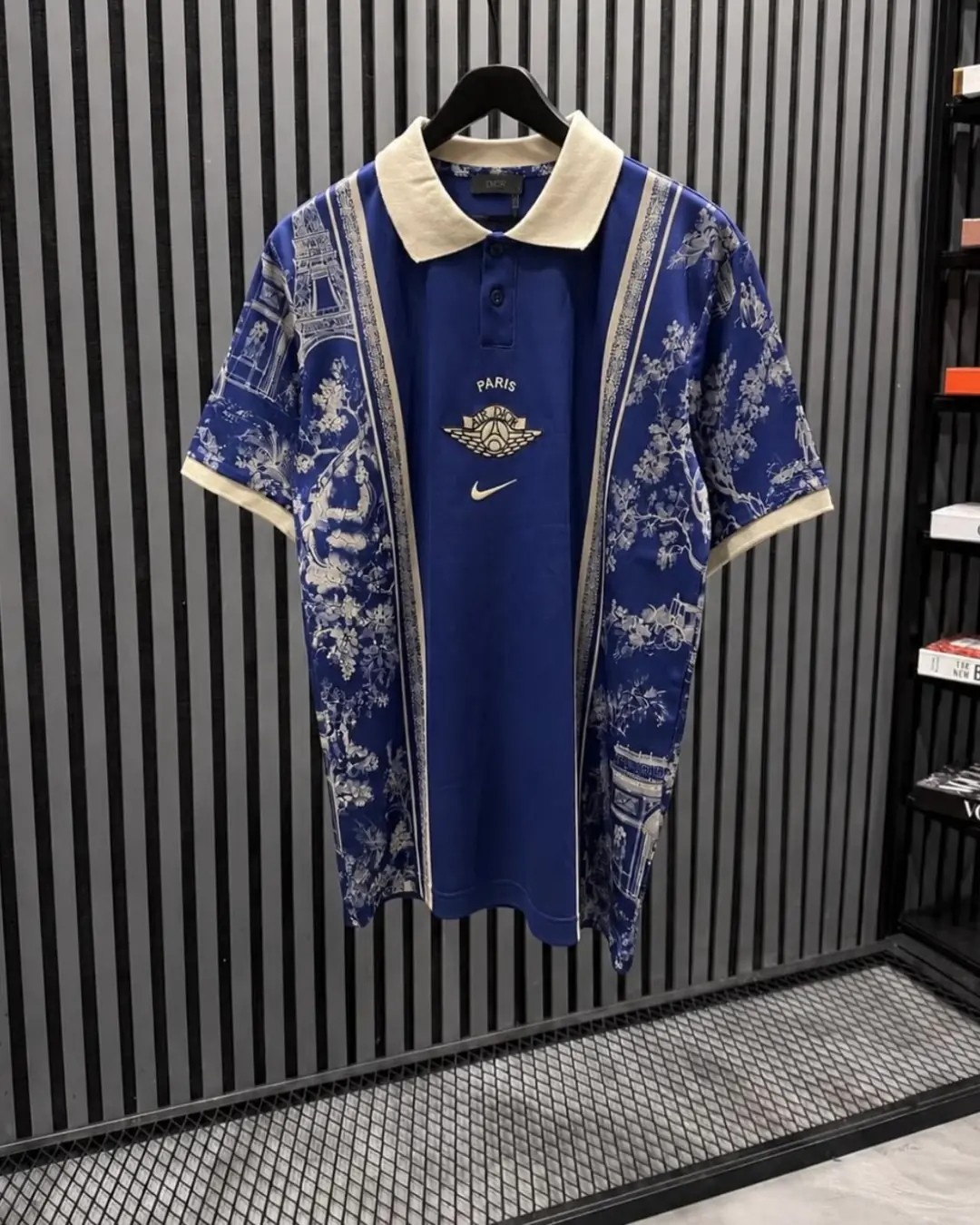 PSG x Nike x Dior Special Edition Polo T-Shirt