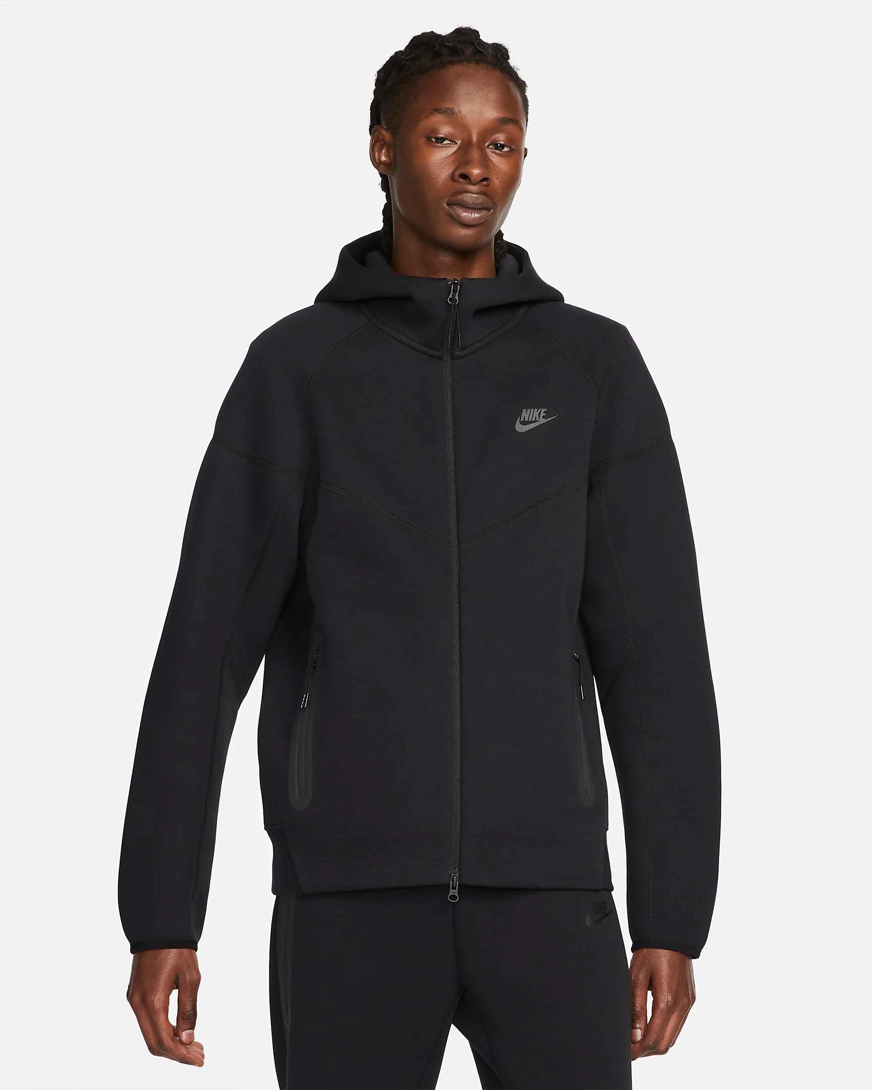 Sportswear New Tech Fleece Windrunner Eşofman Takımı - Black/Black