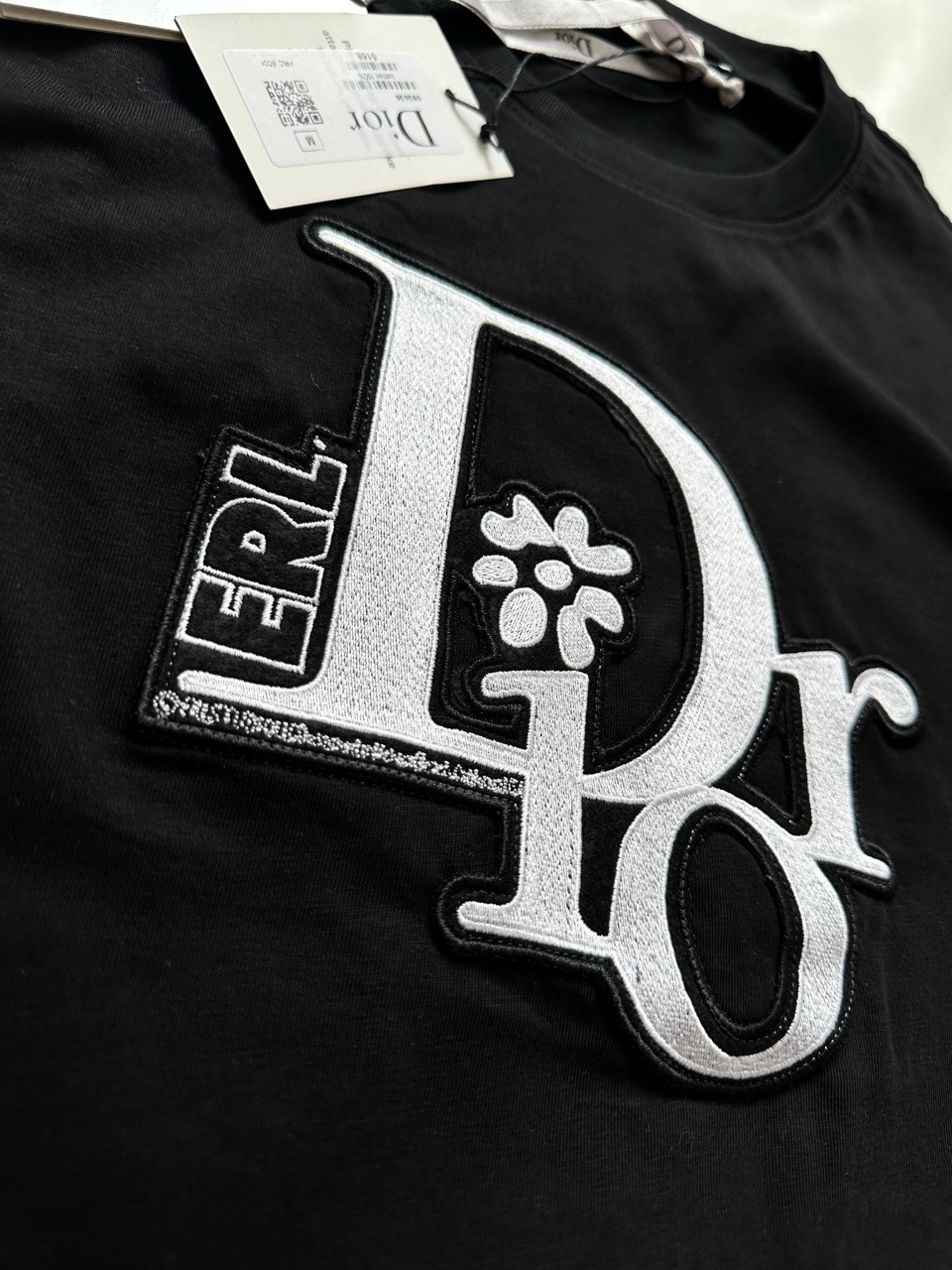 ERL Silver Cotton T-Shirt