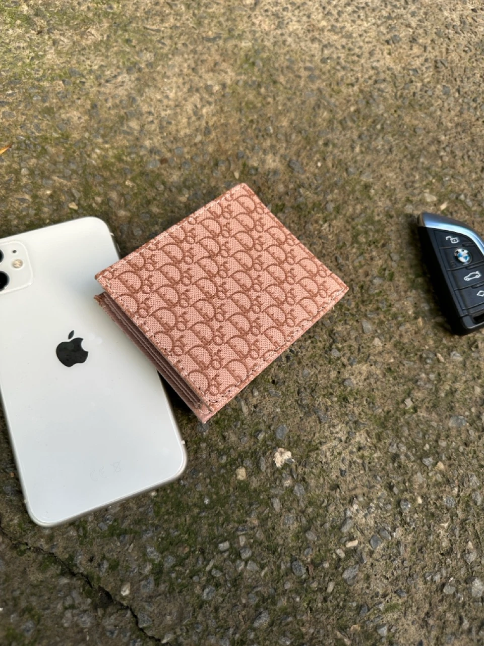 CD Monogram Desenli Premium Cüzdan