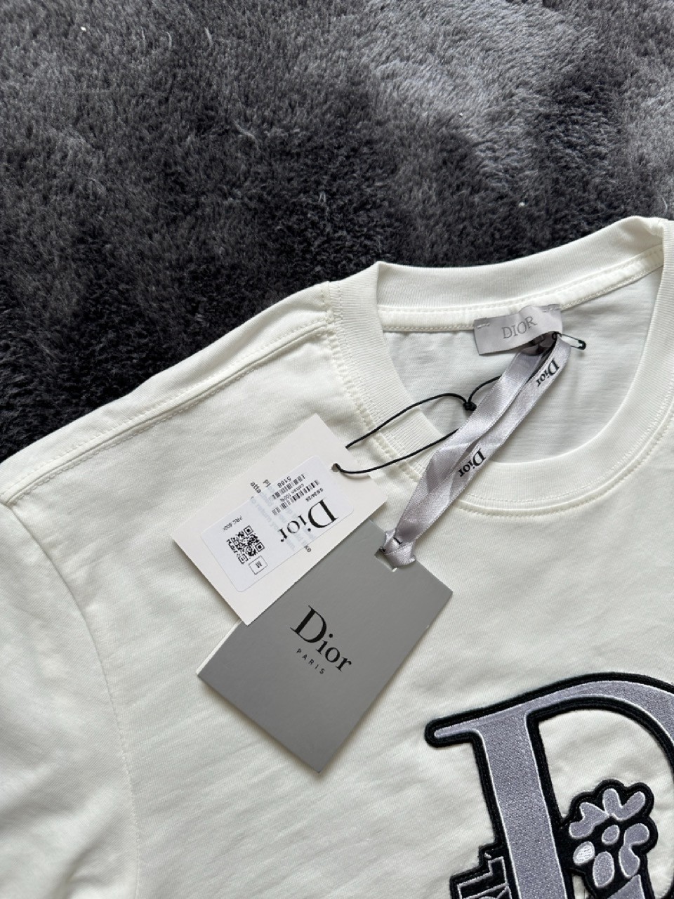 ERL Silver Cotton T-Shirt